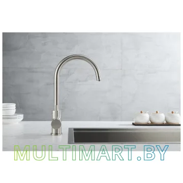 Смеситель Paulmark Essen Es213211-NI (никель) картинка 2